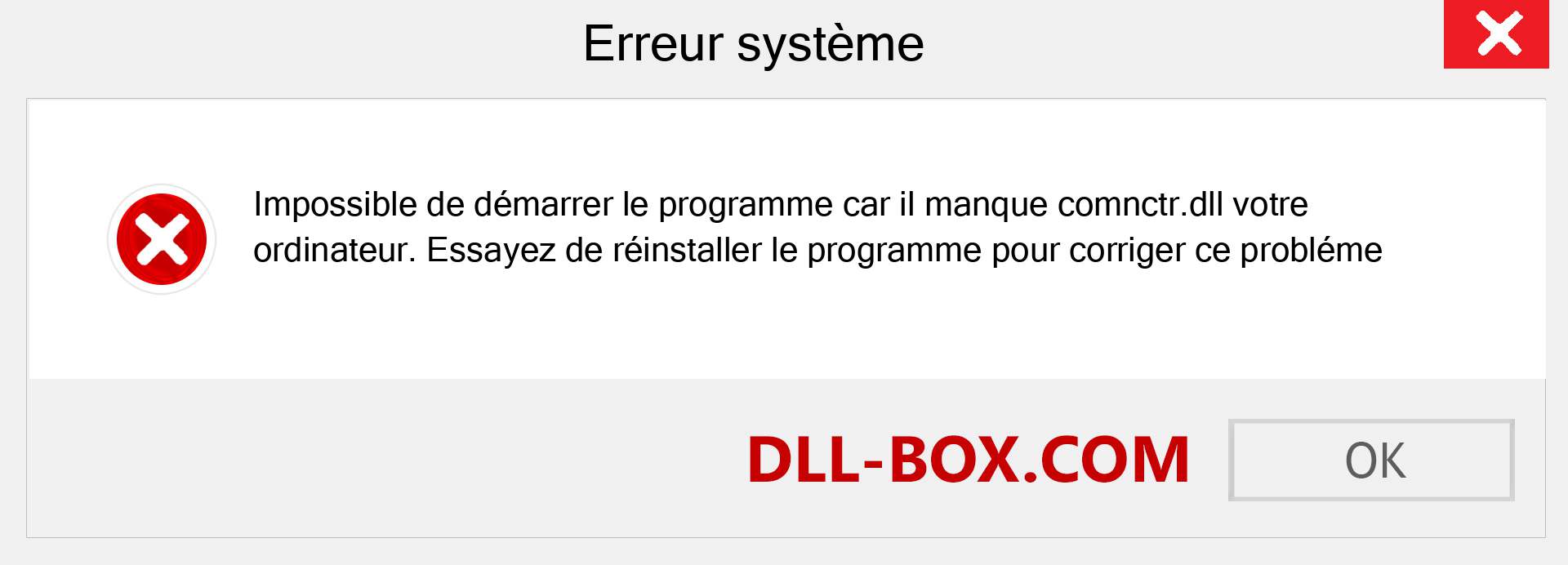 Le fichier comnctr.dll est manquant ?. Télécharger pour Windows 7, 8, 10 - Correction de l'erreur manquante comnctr dll sur Windows, photos, images